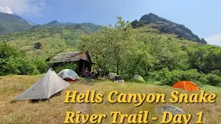 4-day Backpacking ~Hells Canyon  Snake River Trail, Idaho Day 1~ May 18 to 22