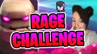 *NEW* BEST DECK for RAGE CHALLENGE in CLASH ROYALE 2021