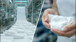 How It's Made: Baby Diapers (Pampers Factory Tour)