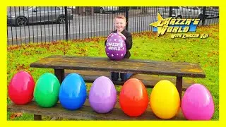 Egg 🐣Surprise Challenge With Chazza TJi!!