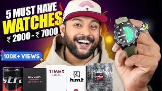 5 Best Mid Premium Watches in 2025 🔥 HMT, Casio, Timex, Fastrack Men Watch Haul Review | ONE CHANCE
