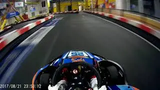 Onboard novej trate 16.08.2017 N&aacute;rodn&eacute; motok&aacute;rov&eacute; centrum KART 1 ARENA