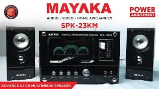 Speaker 2.1 Channel Di Bawah 500 Ribu : MAYAKA SPK-23 KM 💯#speaker #mayaka #elektronik