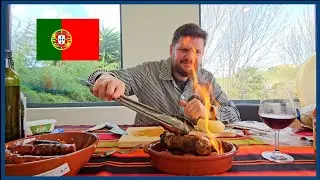 I Cooked Portuguese Sausage the Old Way &mdash; Fire Did the Work 🇵🇹🔥