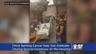 Mom With Terminal Cancer Sees Son Graduate In Special Hospital Ceremony