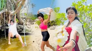 කාලෙකට පස්සේ එලියට ගියා 🥰 | Shashi Nishadi ❤️ | Day Vlog 🤭 | down south beach 🌊￼ 