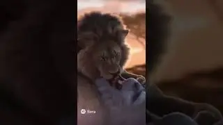 Lion king vs yeti #dog #dinosaur #jurassicworld #animals #cat #lion #king