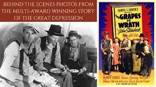THE GRAPES OF WRATH 1940 - Behind The Scenes Photos From John Ford's Film Of The Great Depression