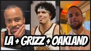 📺 Warriors bts: more GOAT premiere, @ Lakers/Luka, Memphis courtside highlights, 🐐 screening Oakland