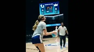🔥 Cameron Brink for 3 | Unrivaled Breeze BC women's basketball #shorts #short #basketball