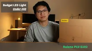 Budget LED lighting - Raleno LED PLV-S192 Video light unboxing and review