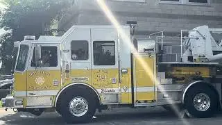 Honolulu Fire department ladder 29 morning break check