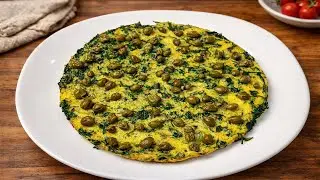 Fluffy Spinach Omelette &ndash; Quick, Healthy & Delicious! 🥬🍳