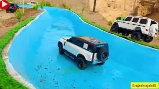 Buliding a big river using 🔥 with rc vehicles concrete @brajeshrajak45 