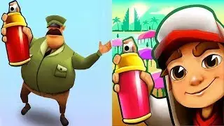 Subway Surfers JAKE vs POLICEMAN vs PJ MASKS Hero Run Gameplay HD