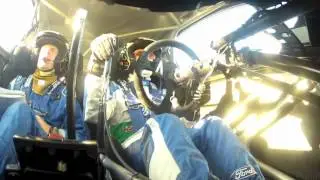 Pre-event test Onboard, Rally France 2012, day one