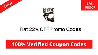 Beardo Coupon Code ✅ | Flat 22% OFF Discount Code | 100% Verified Coupons & Deals #beards