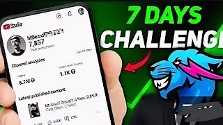 7 DAYS Challenge With Proof  ✅ | How To Viral YouTube Shorts Channel in 2026