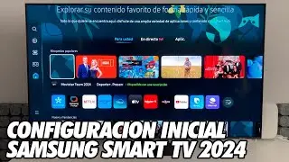 Como Hacer la Configuracion Inicial de un Smart TV Samsung