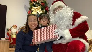 Santa’s Surprise Visit at The Rosels