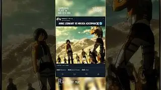 mikasa vs annie☠️🥶who is win?
