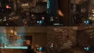 Zombies 4 Player Splitscreen | Call of Duty Black Ops 3 | PS4 PRO 1080p