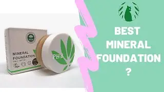 PHB Loose Mineral Foundation Review and Tutorial | How to Apply Mineral Foundation