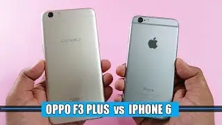 Oppo F3 Plus vs iPhone 6 Speed Test Comparison | Which is Faster!