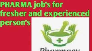 #PHARMACY Private jobs # Noukari.com, B. pharmacy and M. pharmacy Eligibility