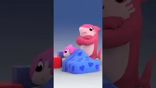 I Don&rsquo;t Want to Go to Sleep! Good night, Baby Shark 🛏️ Songs for Kids #bedtime #shorts