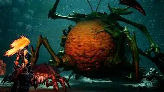 Darksiders 3 Sloth Boss Battle Gameplay PS4