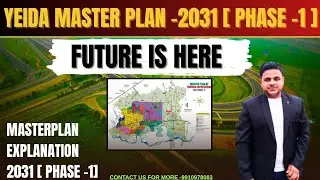 Yamuna Expressway Authority Master Plan -2031 Phase -1 | Yeida Master Plan 2041#yeidamasterplan