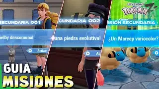 TODAS las MISIONES SECUNDARIAS de Pok&eacute;mon Leyendas ZA✨
