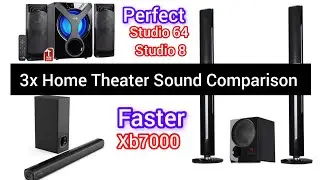 Perfect Studio 64 | Studio 8 | Faster Xb7000 Sound Comparison 2024 (@redonwebtv7300 )