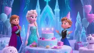 Elsa&rsquo;s Birthday at the Ice Castle 2 🎂🏰❄️ | Magical Kids Song
