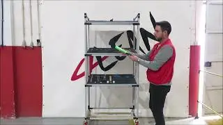 Lean Manufacturing - 4Lean - Rack with customizable foam for tools