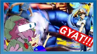 My Friend Reacts to CHUN LI GYAT!!! | My Friend Reacts to Street Fighter Characters