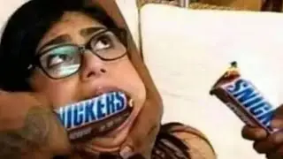 offensive memes that if you laugh you eat a snicker