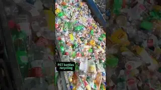 #plastic bottle recycling #PET bottles recycle machine #PET bottles recycling business