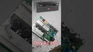 microtek solar pcu 2035/24v totally dead problem #repairing #reels
