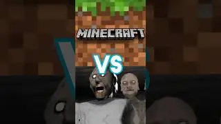 Minecraft🔥Vs granny chapter two 👻 #shorts #viral #youtubeshorts