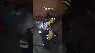 6g test welder qualification test #welding #welder #shorts #shortsfeed #tig #mig #arc #reels