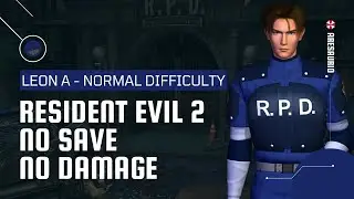 Resident Evil 2 (GCN) | Leon A - No Damage | No Save | Normal Difficulty | A Rank