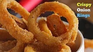 onion Rings | ఆనియన్ రింగ్స్ | సాయంత్రాలు టీ తో పాటు పర్ఫెక్ట్ స్నాక్ | Crispy Onion Rings In Telugu