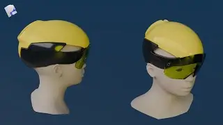 How to Create a Bicycle Helmet in Plasticity Time Lapse