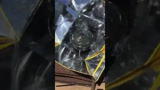 Sol cook.  Sun oven
