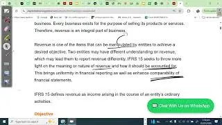 IFRS 15   Revenue from contract with customers   New