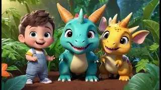 Dino World Adventure | Exciting Dinosaur Exploration Song for Kids