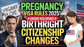🚨 New US Visa Rules for Pregnancy Travel | Birthright Citizenship Changes 2025 Explained!