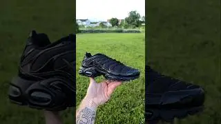 Nike Air Max Plus Black/Black #Black Shoes #nike ##airmax #plus @nike